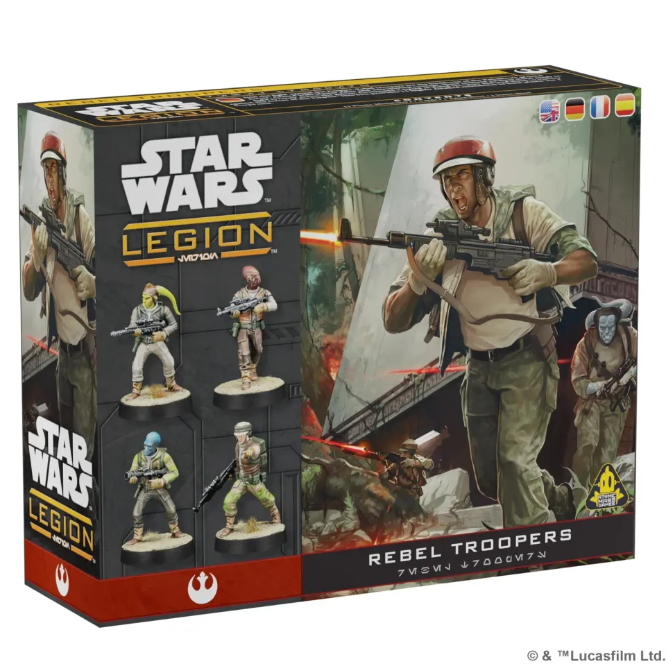 Asmodee Star Wars Legion Rebel Troopers Rebellentruppen Erweiterung Deutsch