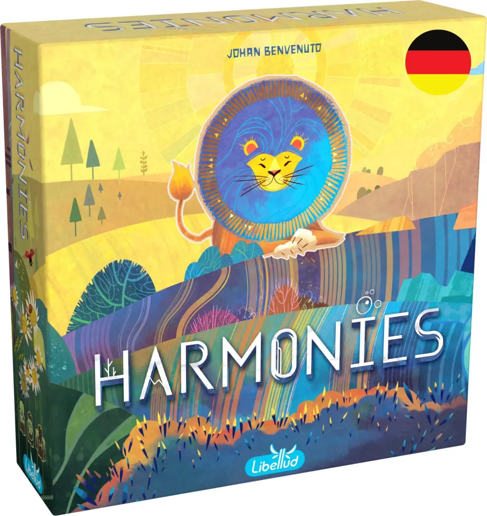 Asmodee Harmonies Brettspiel Deutsch Tier-Landschaften