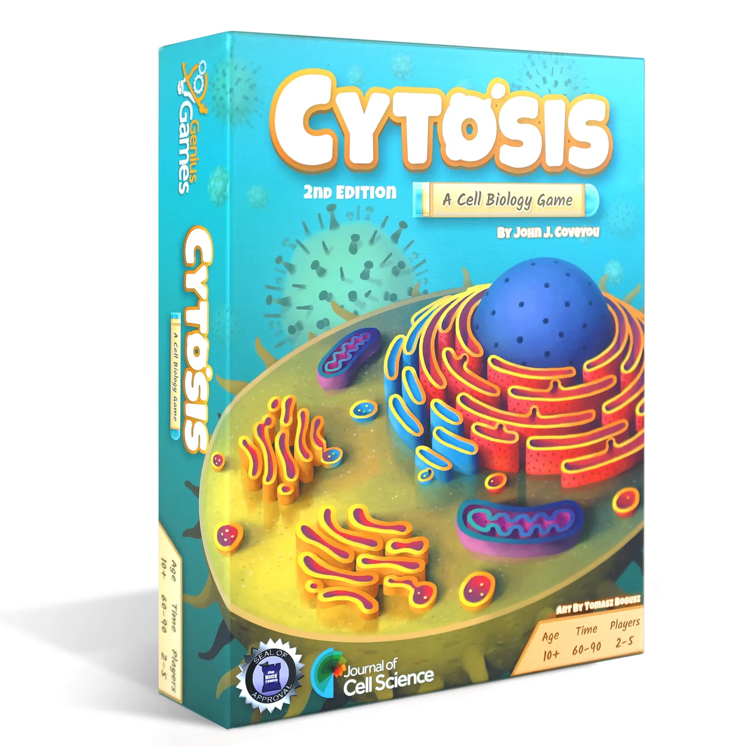 Genius Games Cytosis Brettspiel Zellbiologie Worker Placement