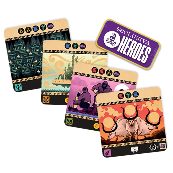Cranio Crossing Heroes Promo Karten Set