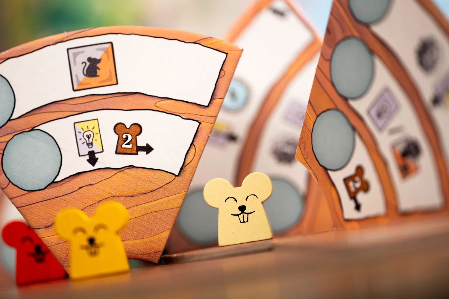 Cranio Ratti di Wistar Brettspiel Strategiespiel