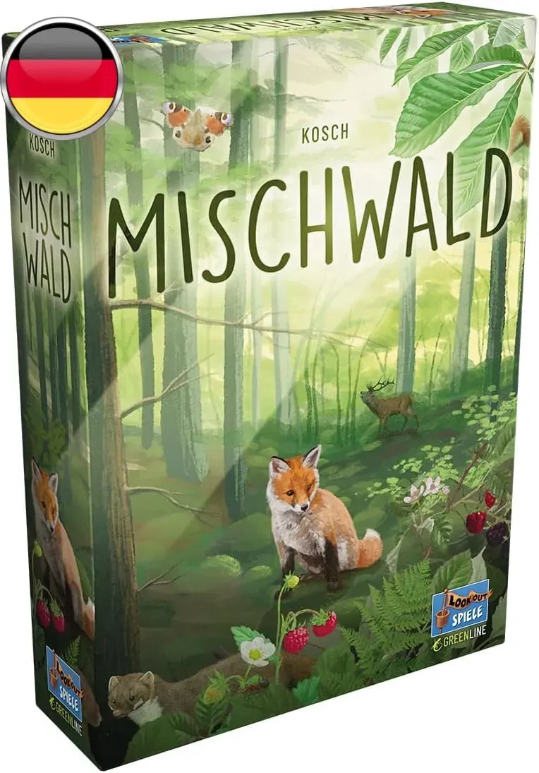 Asmodee Mischwald Grundspiel Familienspiel Deutsch