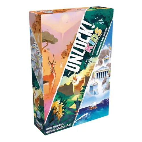 Asmodee Unlock Kids Sagenhafte Geschichten Kinderspiel