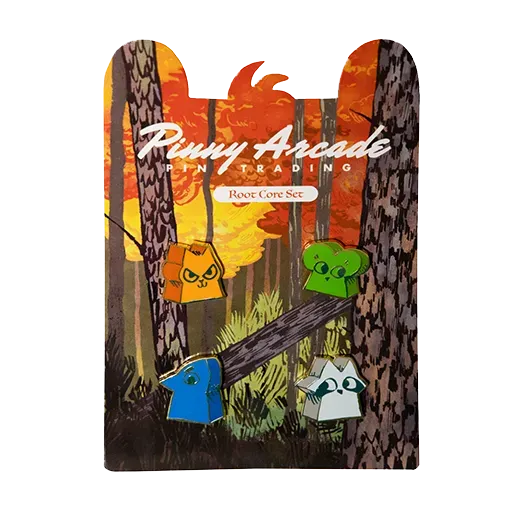 Leder Games Root Pinny Arcade Pin Set 4 Pins