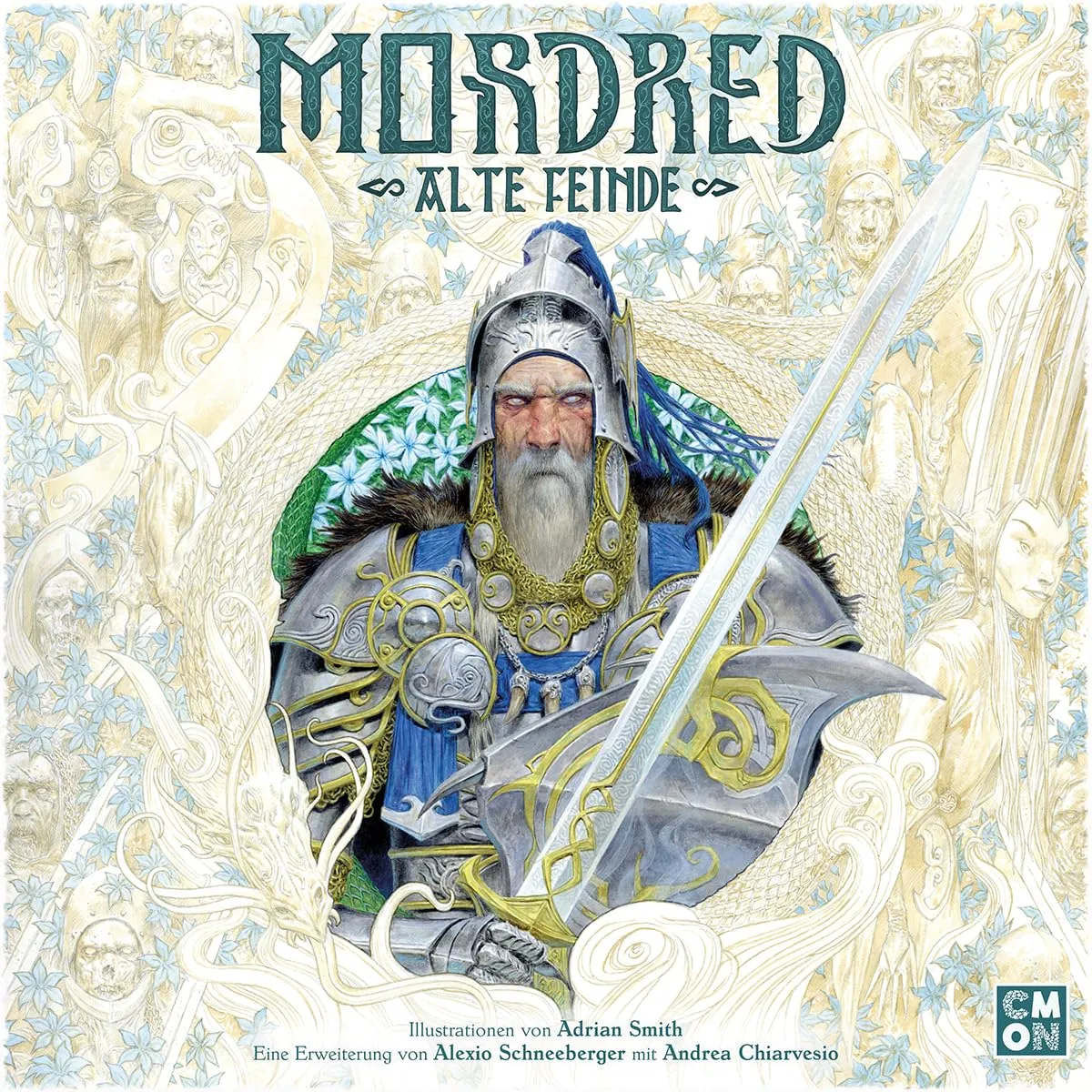 CMON Mordred Alte Feinde Erweiterung deutsch Kennerspiel