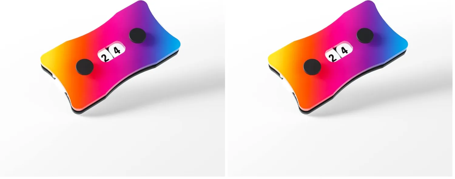 Gamegenic Life Counters Double Dials Lebenspunktezähler Color Gradient