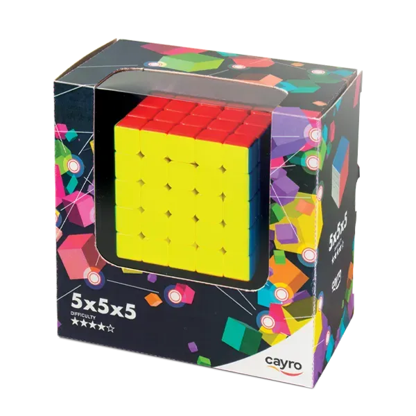 Cayro Cubo 5x5x5 Zauberwürfel bunt