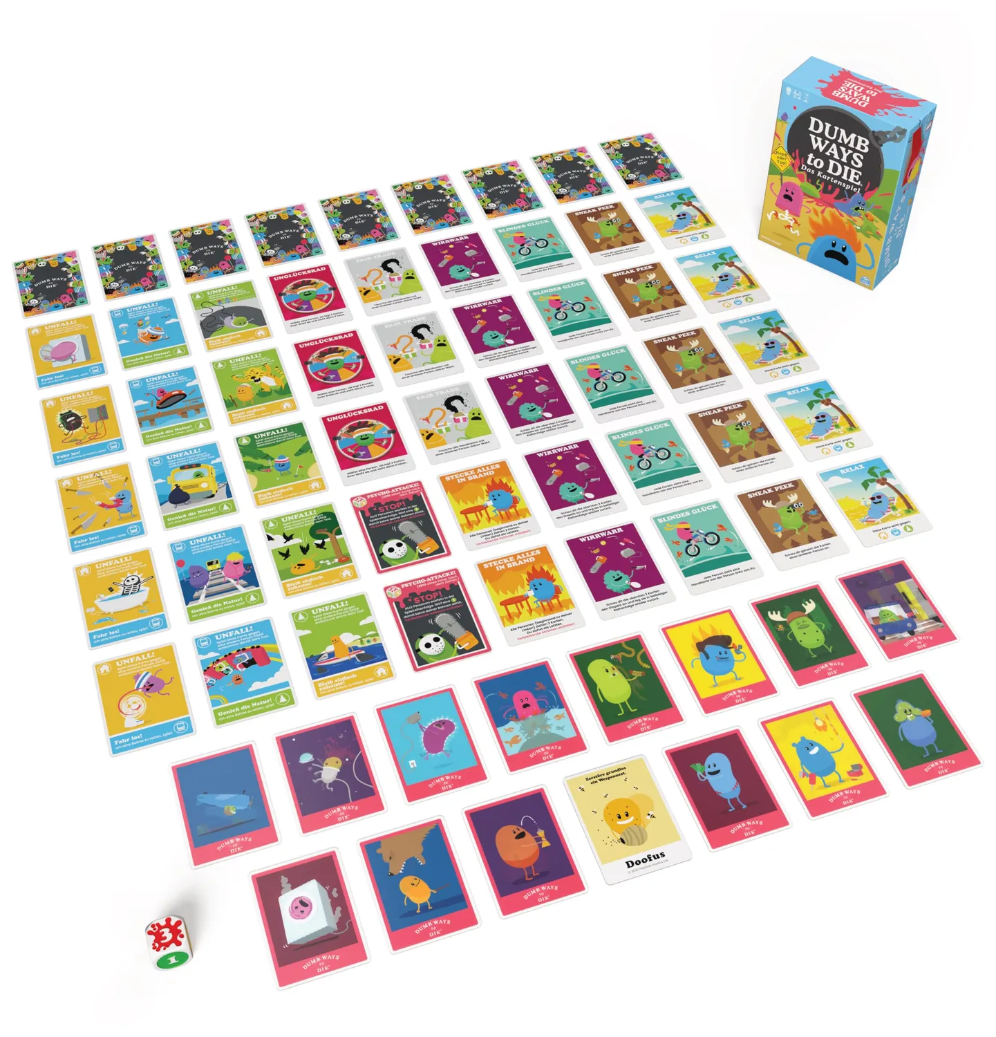 Spin Master Dumb Ways to Die Kartenspiel deutsch ab 12 Jahren