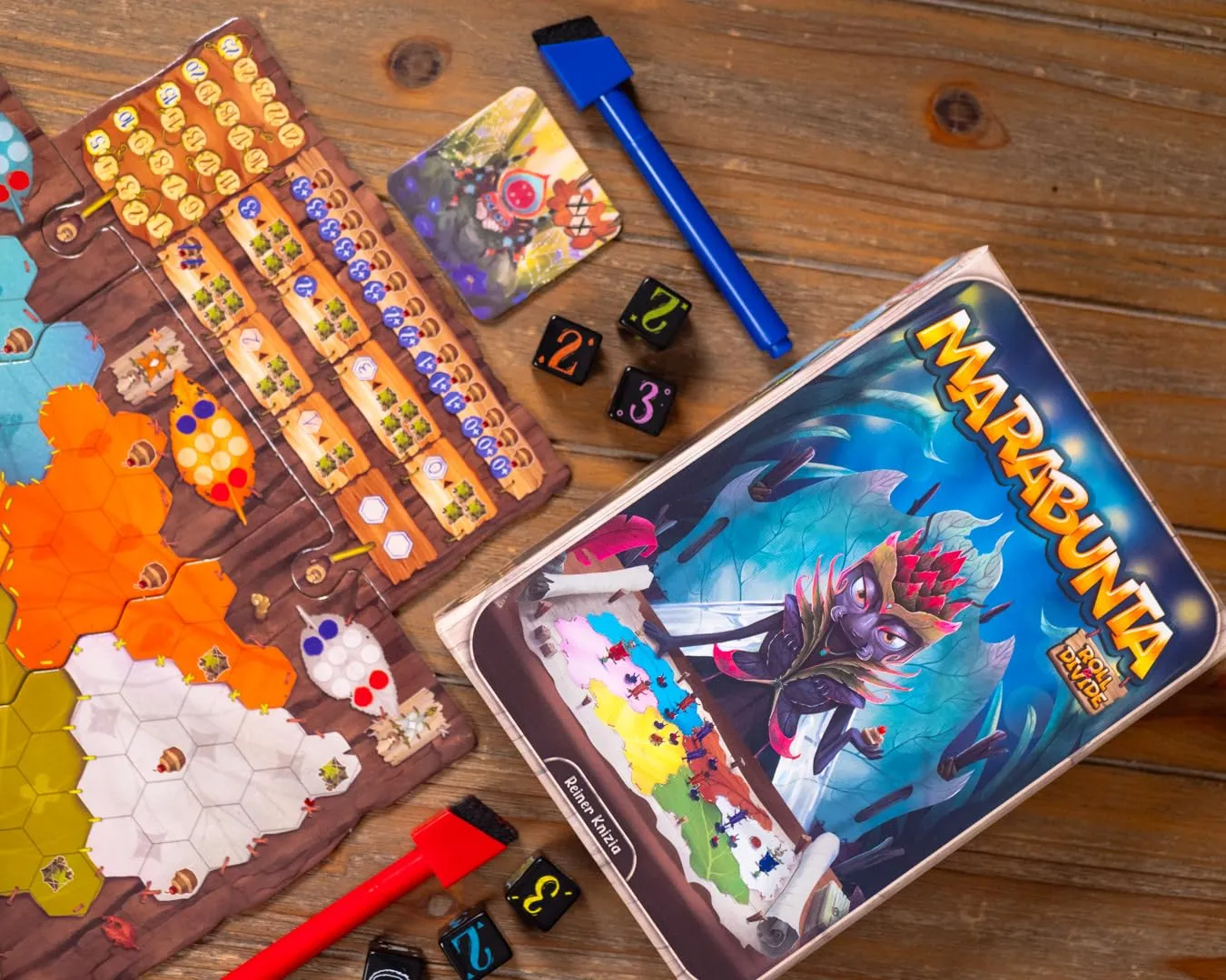 Space Cowboys Marabunta Familienspiel Brettspiel 2 Spieler