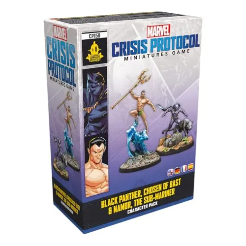 Marvel Crisis Protocol Black Panther Namor Miniaturen-Erweiterung