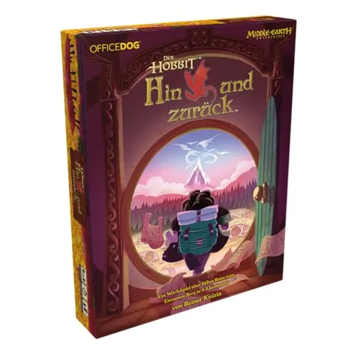 Office Dog Der Hobbit Hin und zurück Familienspiel deutsch 1-4 Spieler