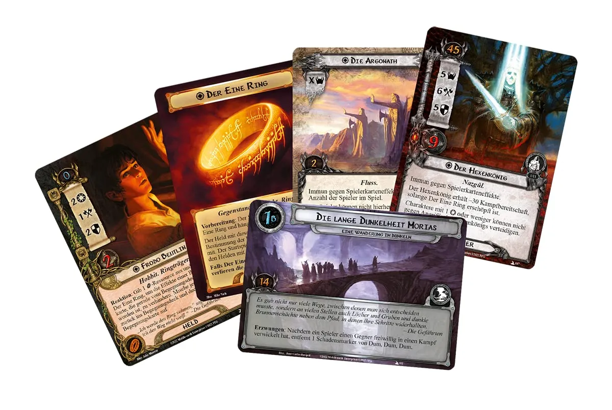 Fantasy Flight Herr der Ringe Kartenspiel Die Gefährten Erweiterung