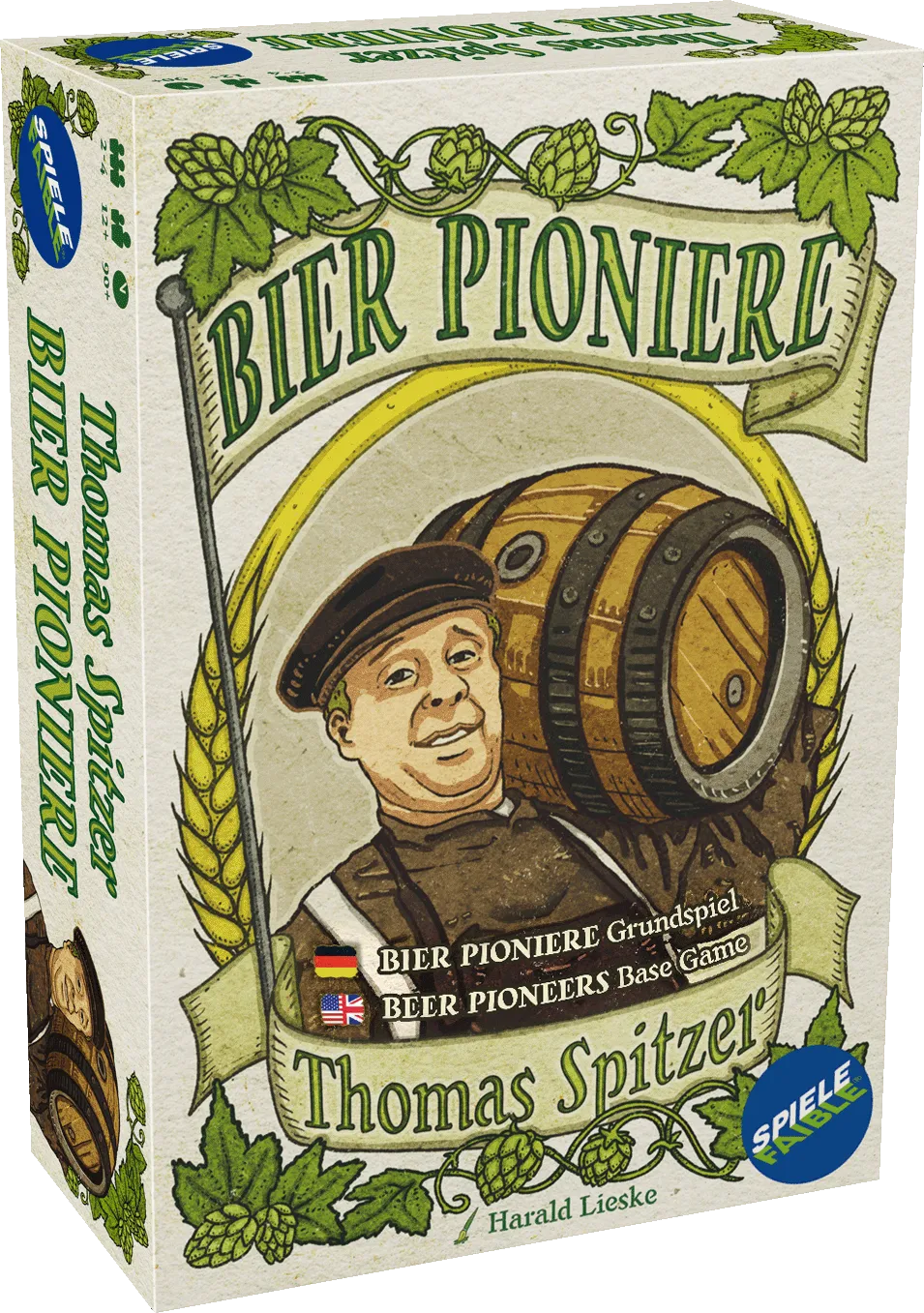 Spielefaible Bier Pioniere 3. Auflage Grundspiel Deutsch/Englisch Brauspiel