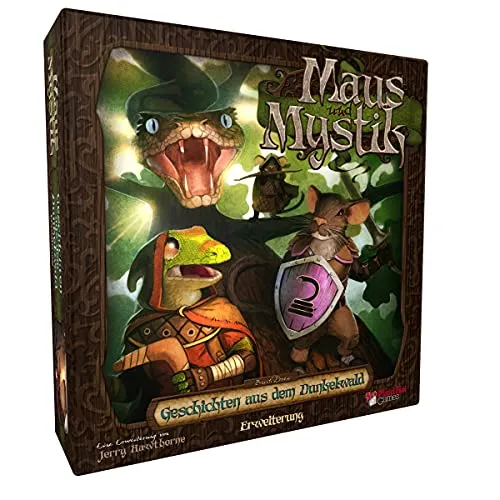 Asmodee Maus und Mystik Dunkelwald Erweiterung Deutsch