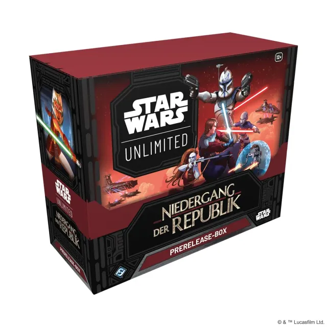 Fantasy Flight Star Wars Unlimited Niedergang Republik Prerelease