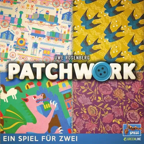 Lookout Patchwork Brettspiel 2 Spieler Uwe Rosenberg