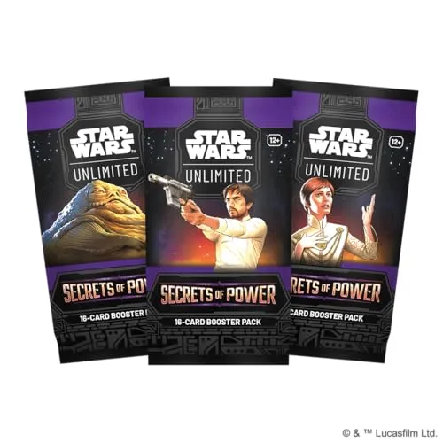Star Wars Unlimited Secrets of Power Booster 16 Karten