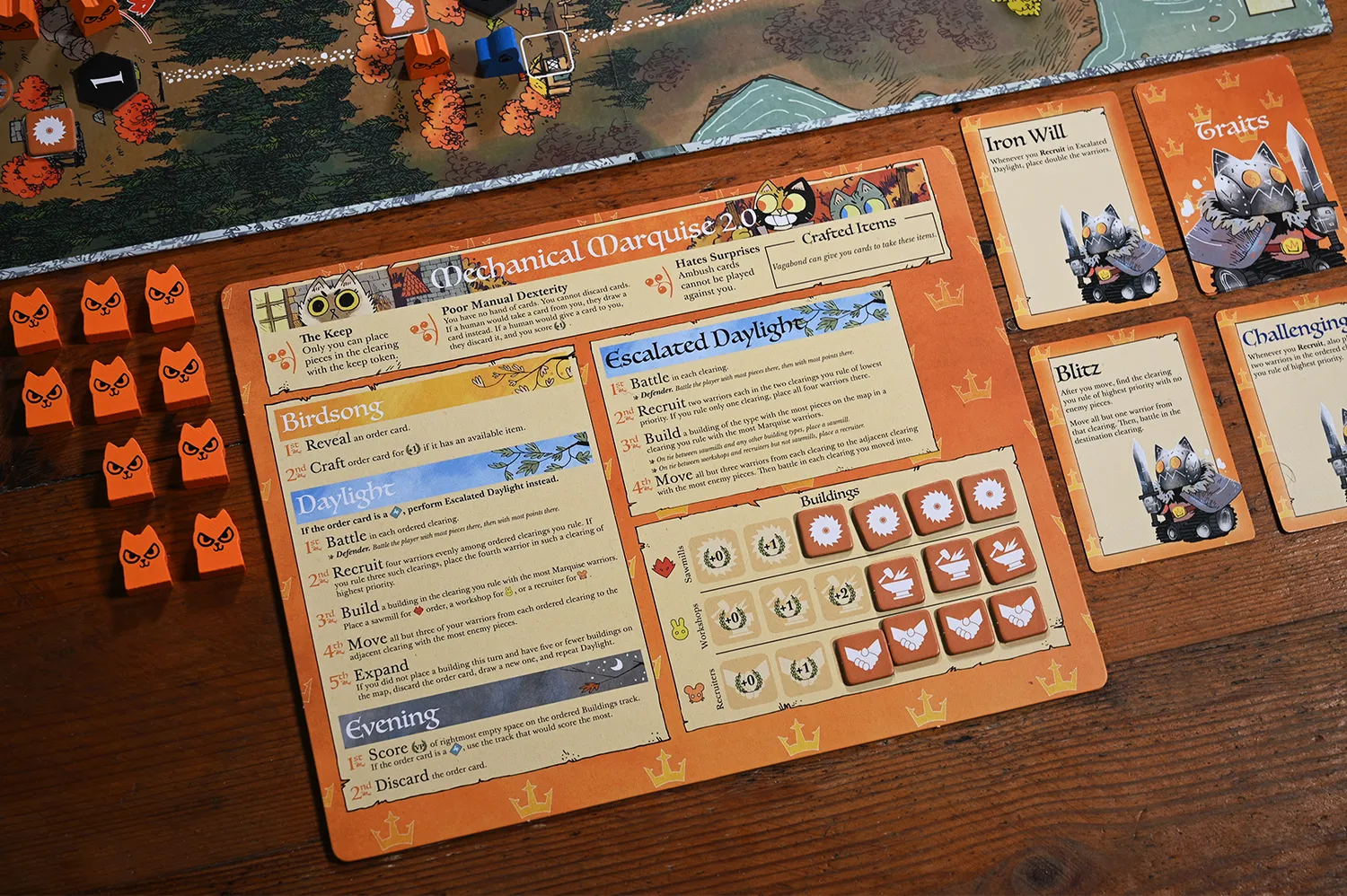Leder Games Root Clockwork Erweiterung automatisierte Fraktionen