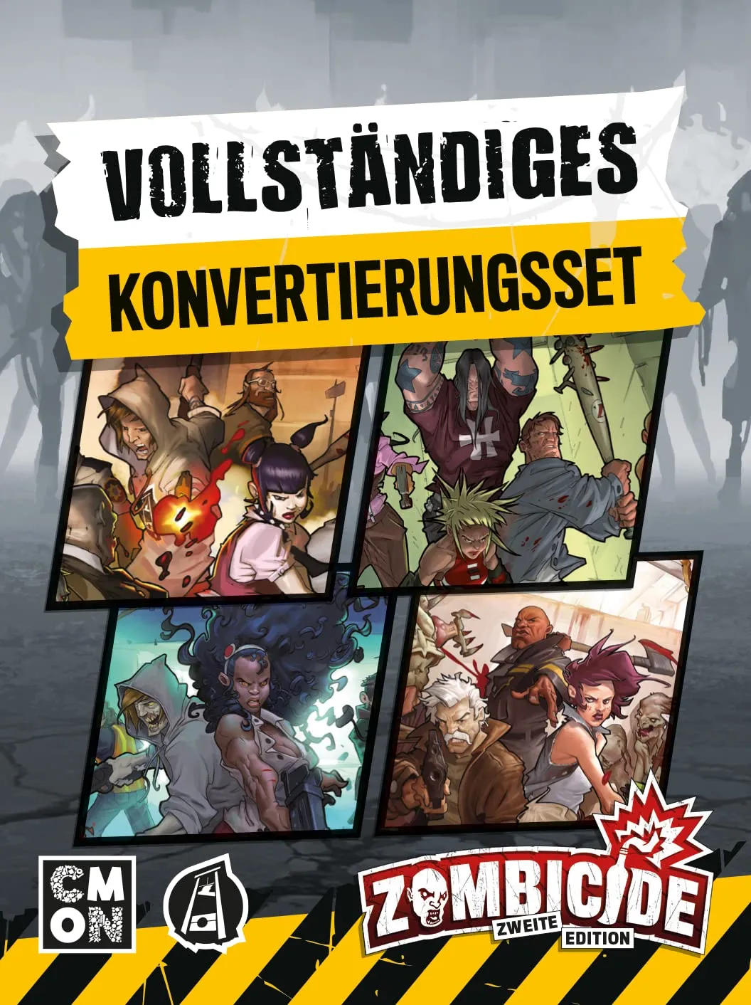 CMON Zombicide 2. Edition Konvertierungsset Erweiterung