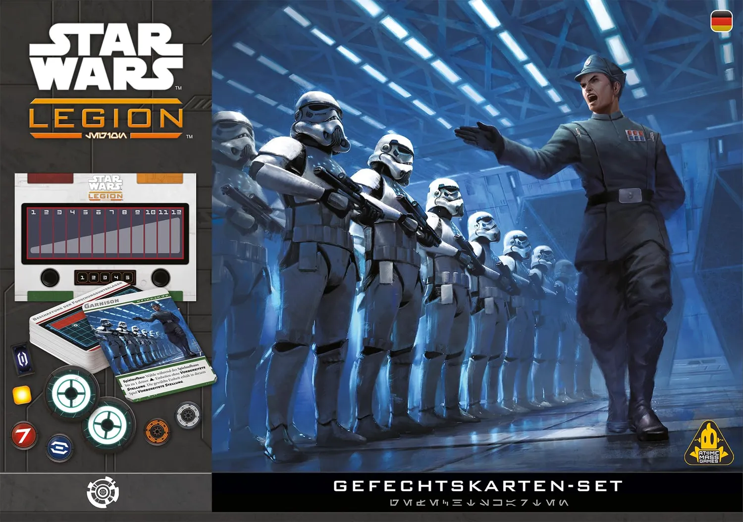 Asmodee Star Wars Legion Gefechtskarten-Set Erweiterung 18 Karten