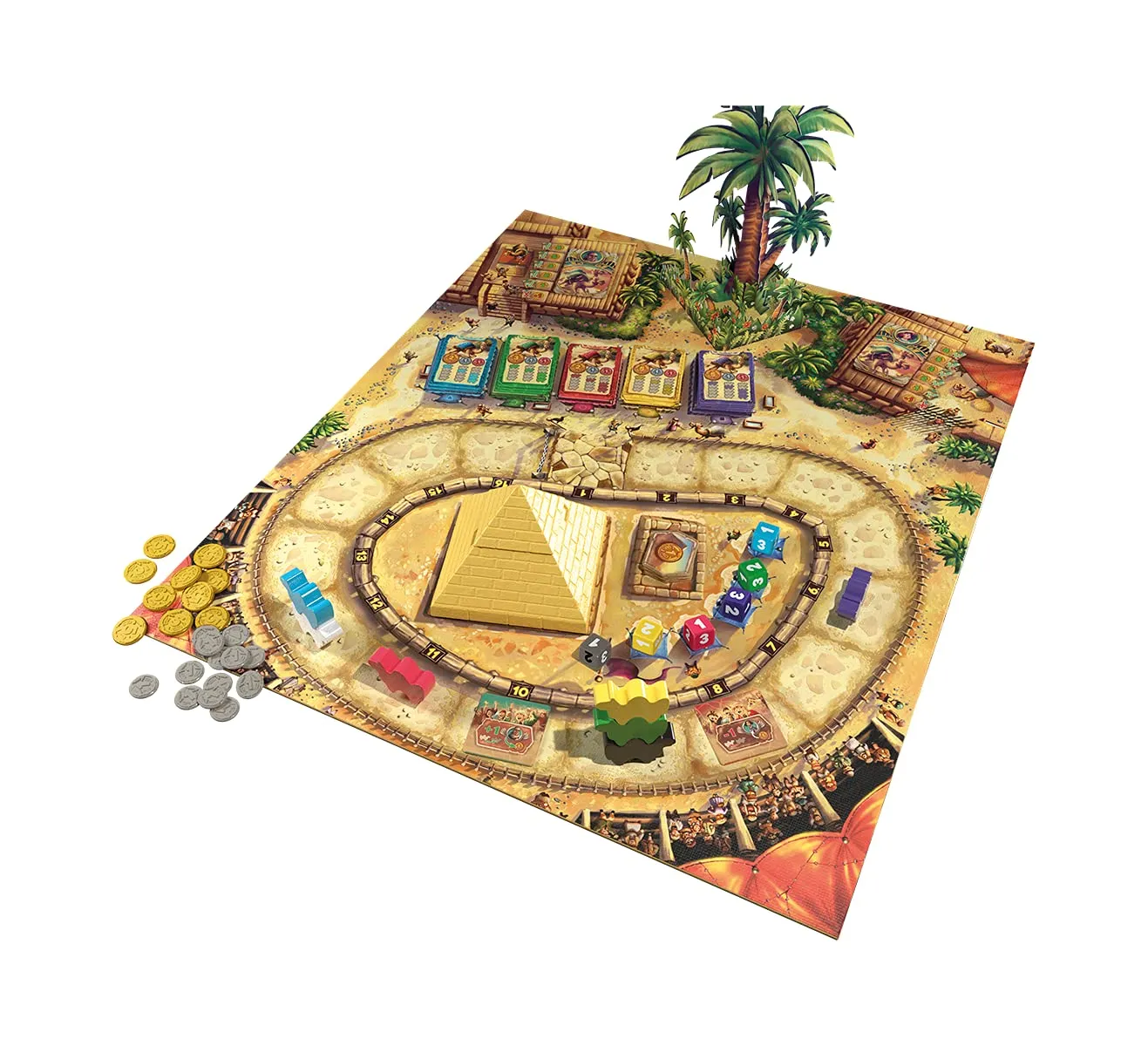 Asmodee Camel Up Familienspiel Deutsch 3-8 Spieler