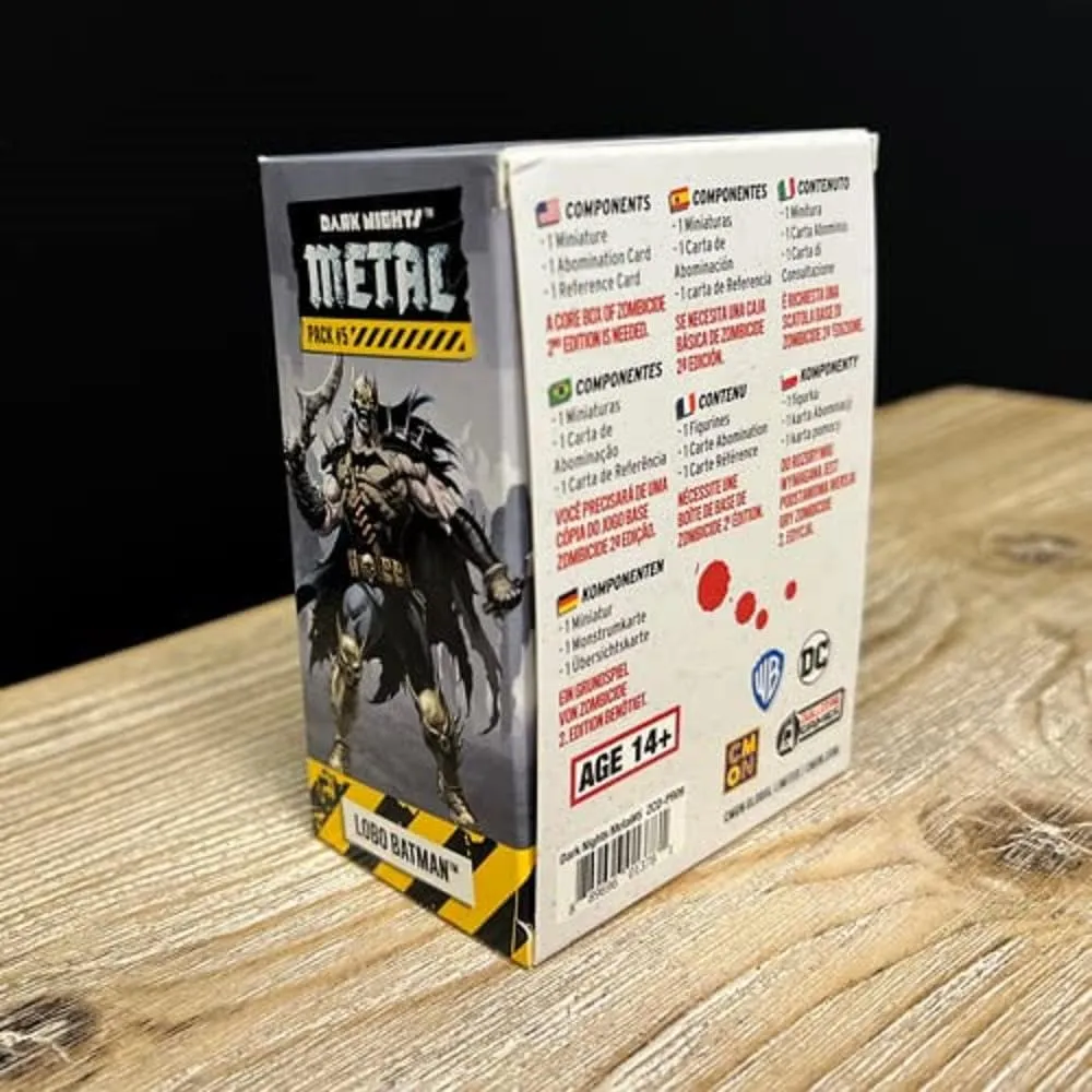 CMON Zombicide 2. Edition Batman Dark Nights Metal Pack 5