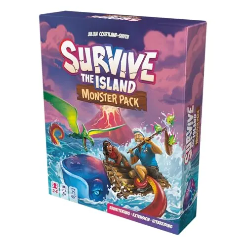 Asmodee Survive The Island Monster Pack Erweiterung mehrsprachig