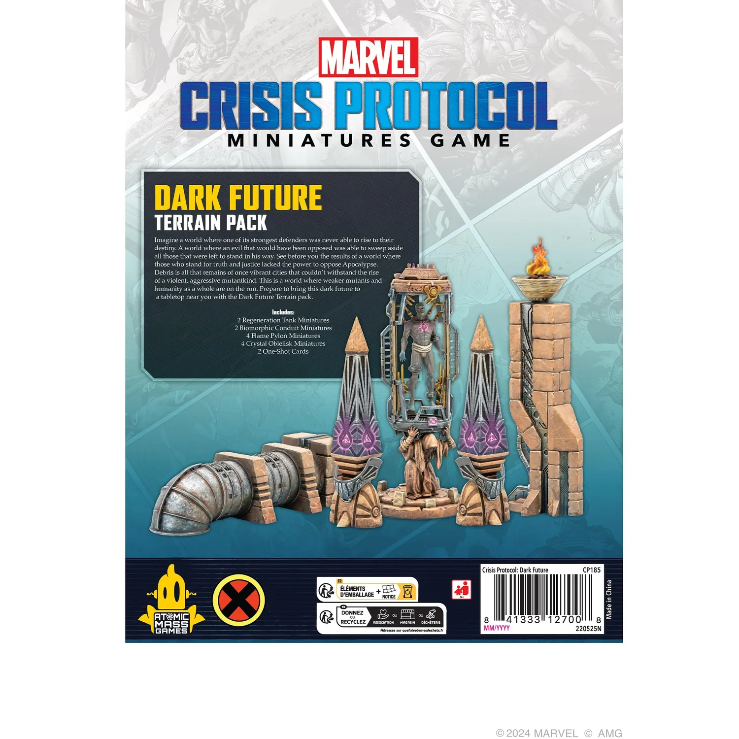 Asmodee Marvel Crisis Protocol Dark Future Geländeset