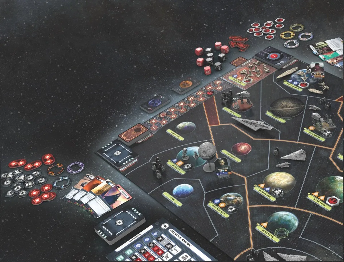Fantasy Flight Star Wars Rebellion Grundspiel Deutsch Epos