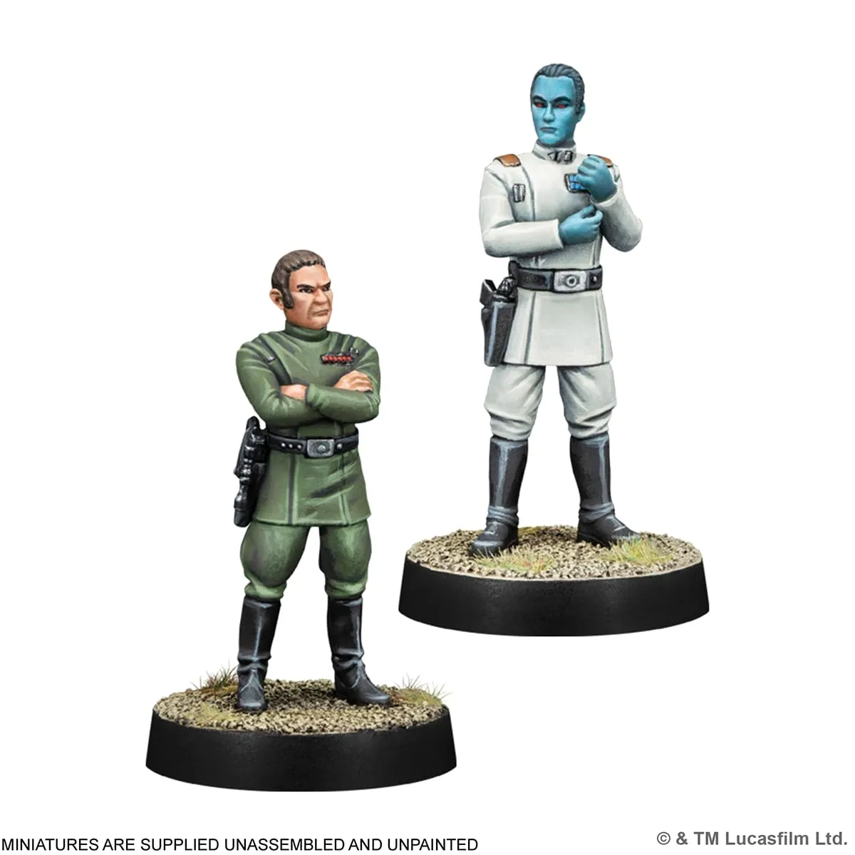 Asmodee Star Wars Legion Imperial High Command Erweiterung 4 Figuren