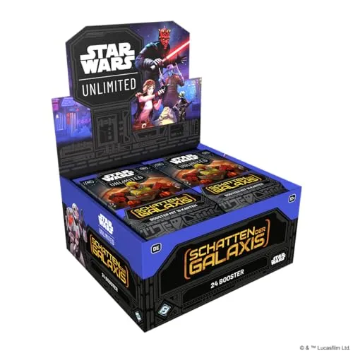 Asmodee Star Wars Unlimited Schatten der Galaxis Display 24 Booster