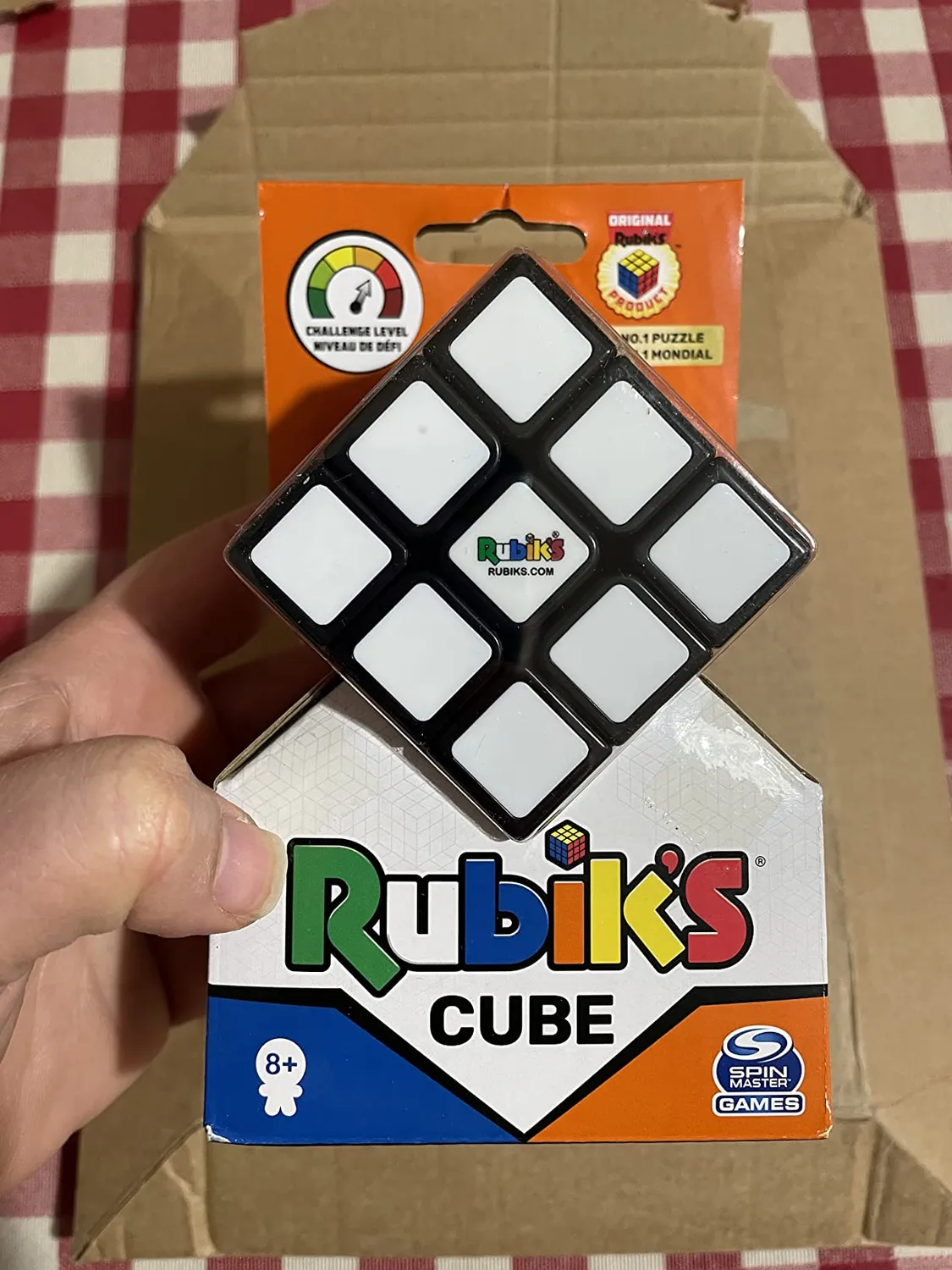 Rubik's Original 3x3 Zauberwürfel Klassik drehbar