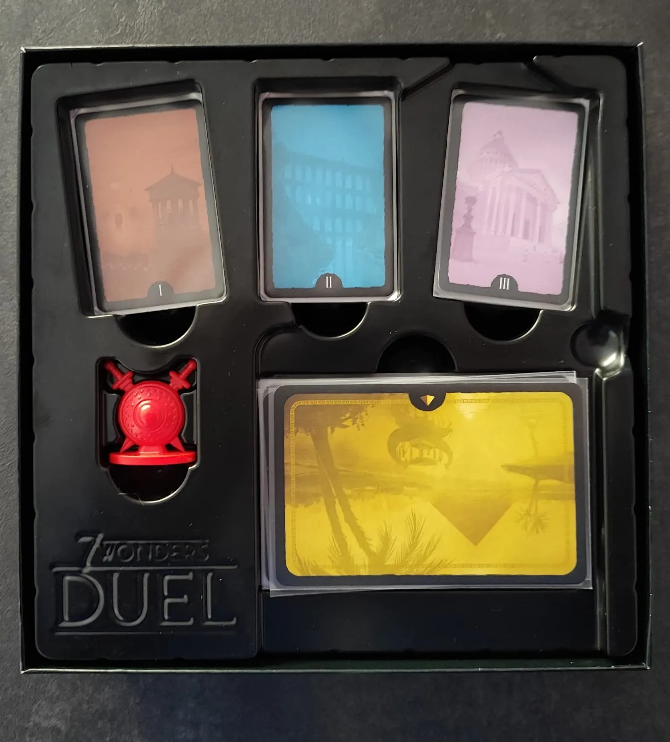 7 Wonders Duel Grundspiel Strategiespiel 2 Spieler Deutsch