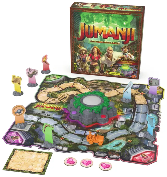 Spin Master Jumanji Das ultimative Level Brettspiel elektronisch
