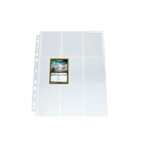 Gamegenic Ultrasonic 9-Pocket Pages Sideloading Hüllen 10 Stück