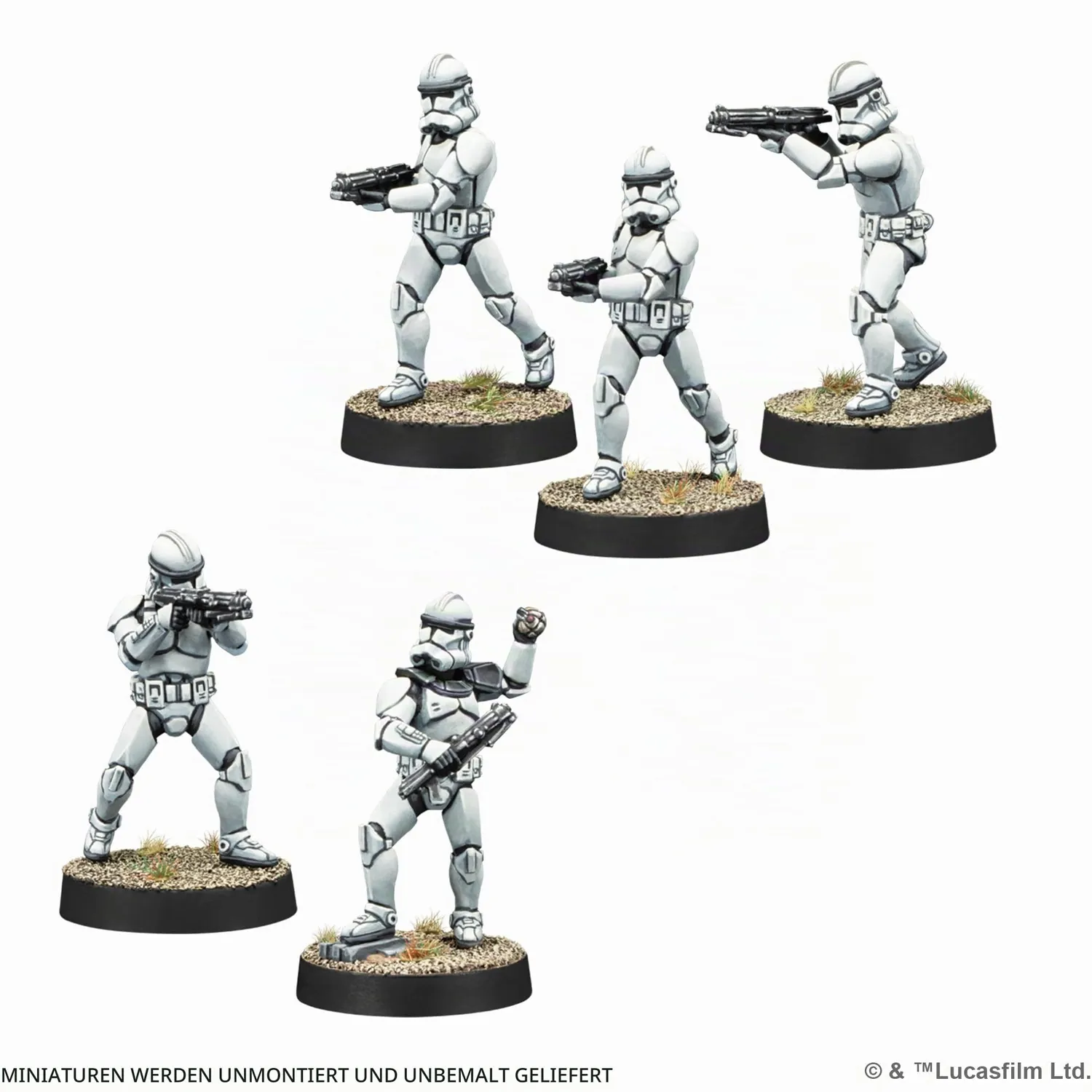 Star Wars Legion Clone Trooper Infantry Tabletop-Erweiterung