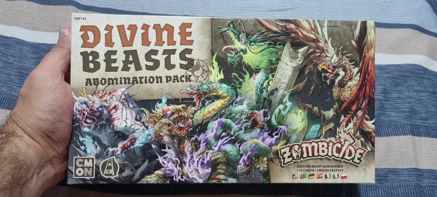 CMON Zombicide White Death Divine Beasts Erweiterung
