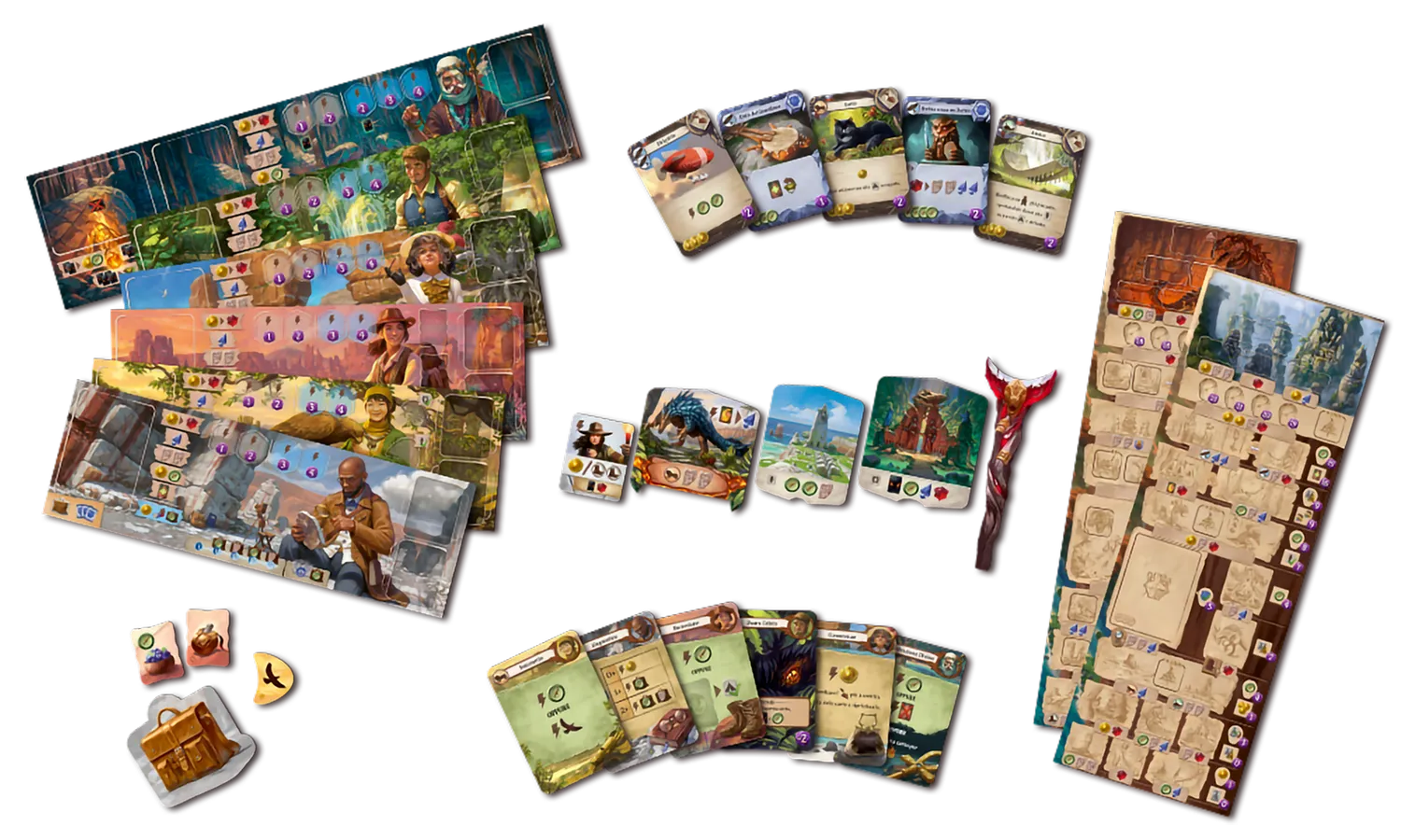 Cranio Arnak Expeditionsleiter Erweiterung für 1-4 Spieler Deckbau