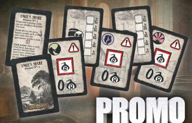 Capstone Games Angel's Share New Cards Promokarten