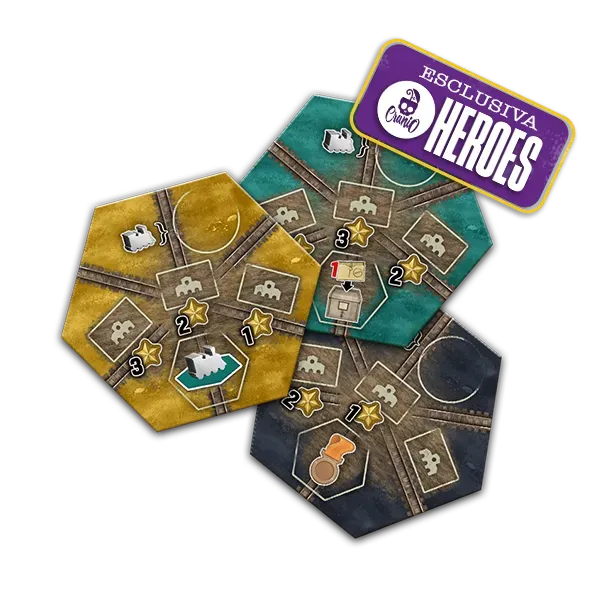 Cranio Creations Oil Rock Far Regions Erweiterung Promo-Tiles
