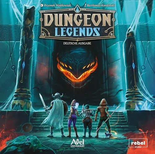 Asmodee Dungeon Legends Kennerspiel Deckbuilding Deutsch