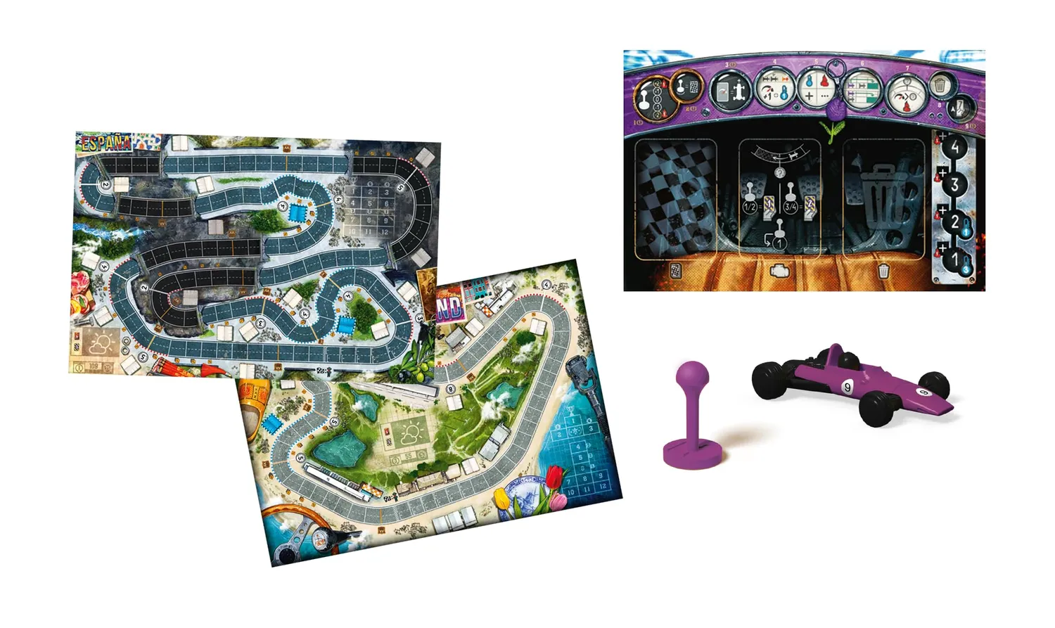 Asmodee Heat Dunkle Tunnel Erweiterung für 7 Spieler Tunnel