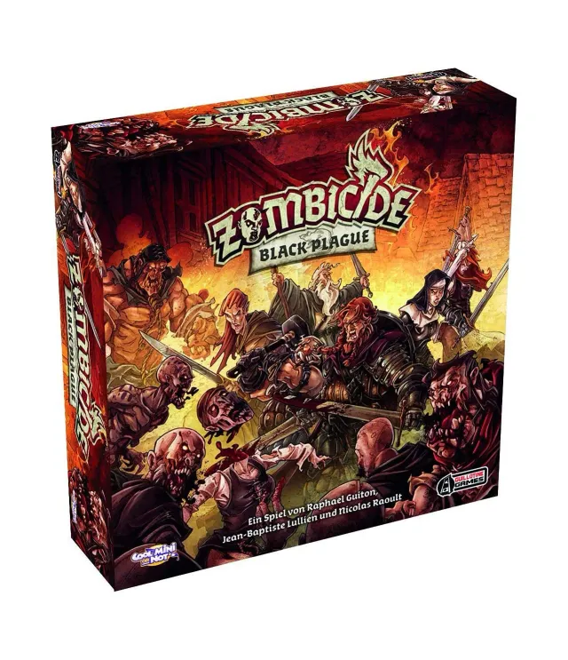 CMON Zombicide Black Plague Grundspiel Dungeon Crawler 1-6