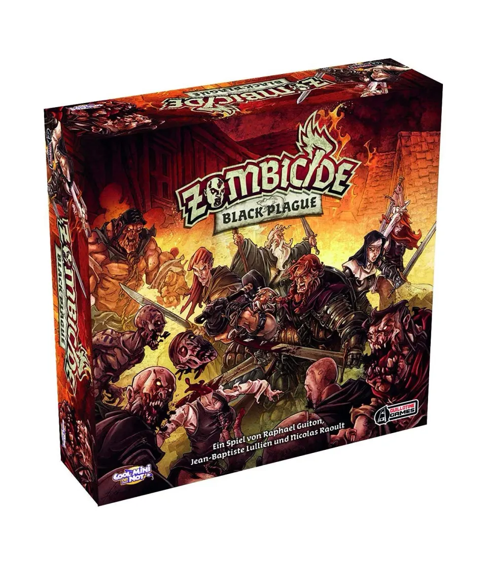 CMON Zombicide Black Plague Grundspiel Dungeon Crawler 1-6