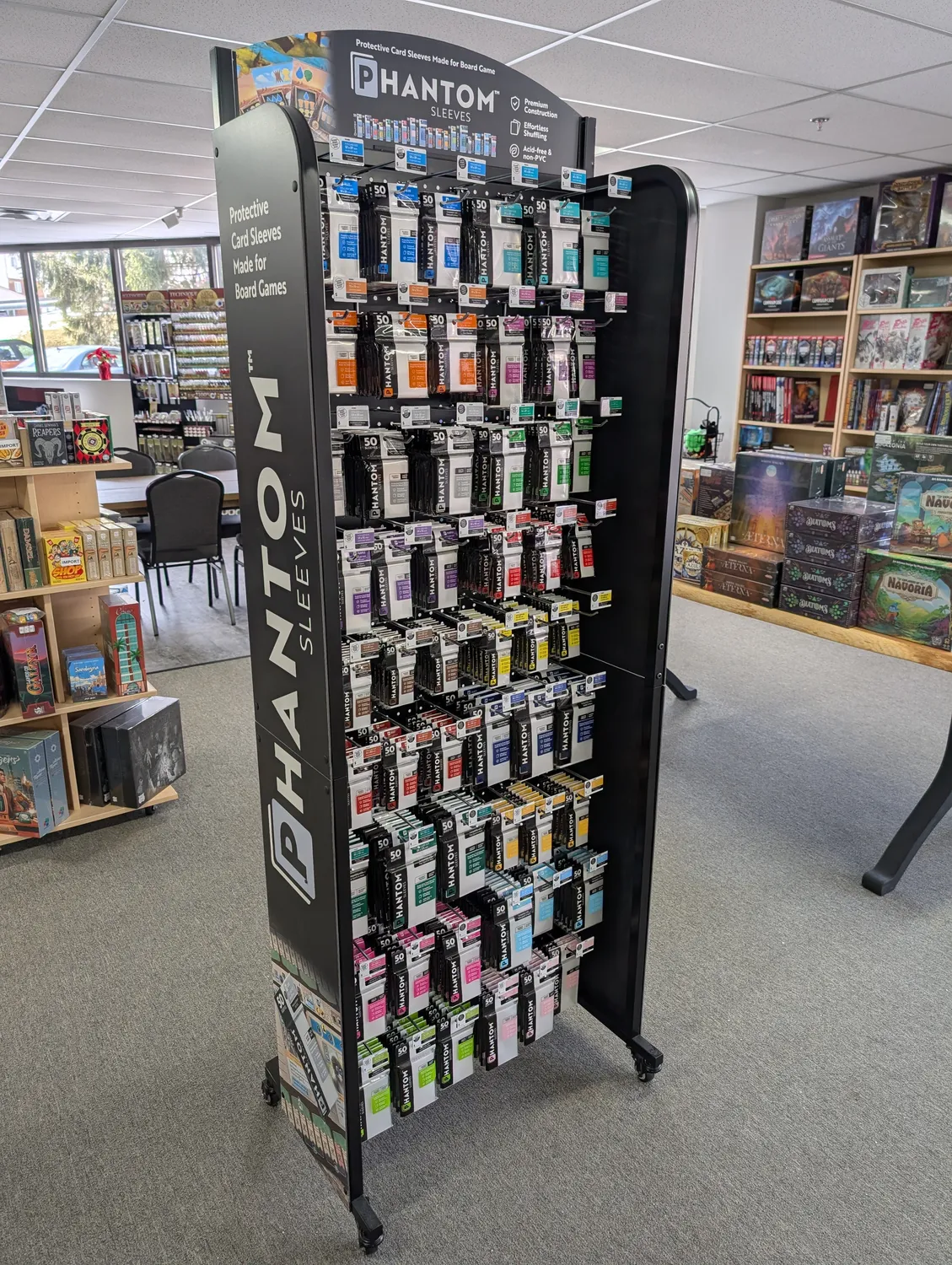 Capstone Phantom Sleeves Display Rack Kartenhullen Stander