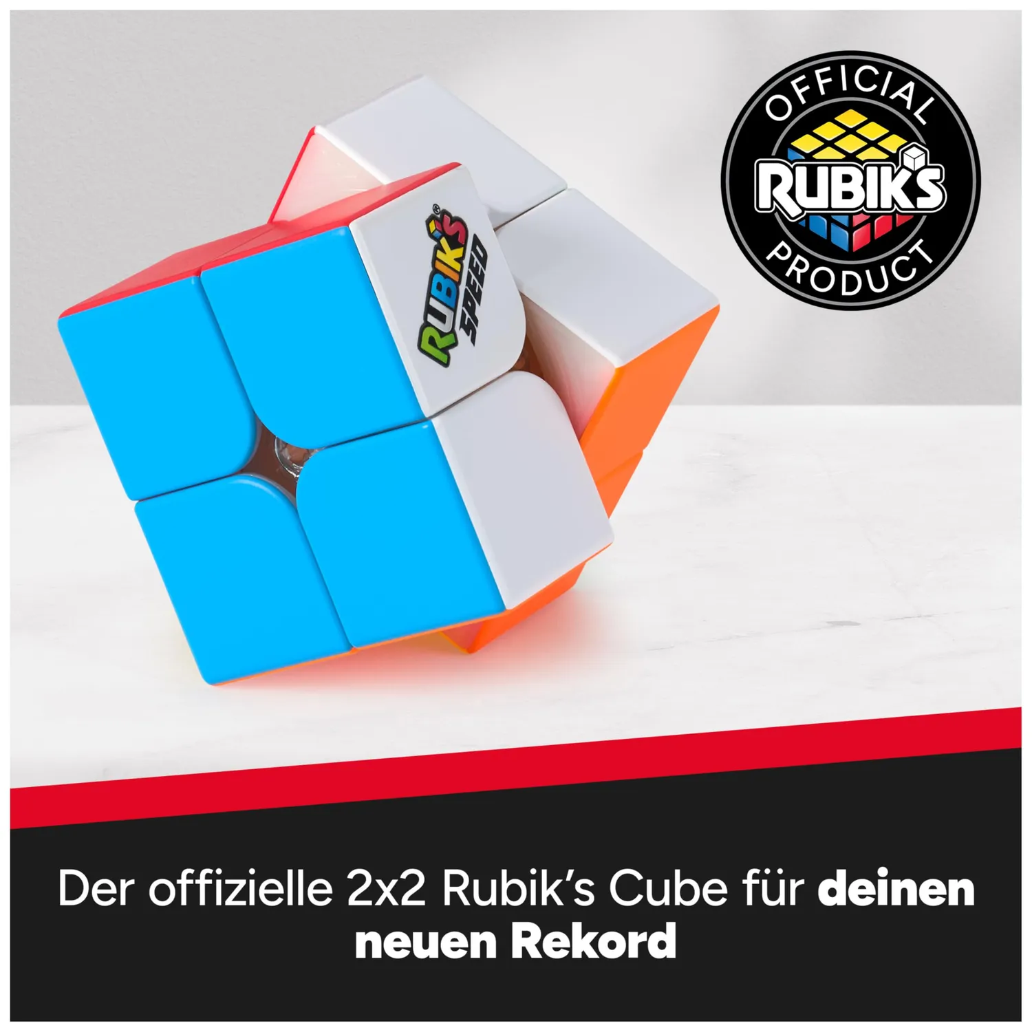 Rubik's Speed Cube 2x2 Zauberwürfel magnetisch ab 8 Jahren