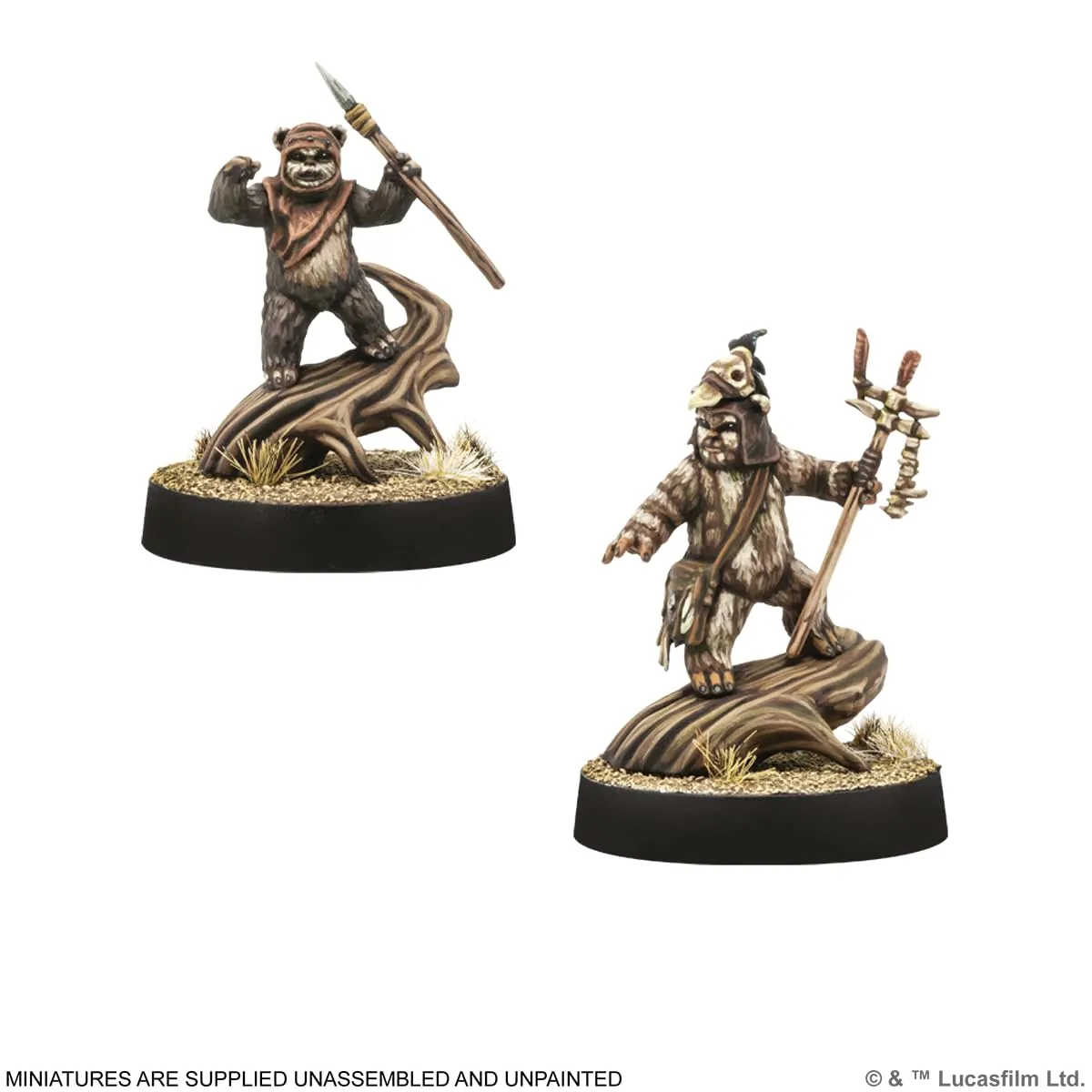 Asmodee Star Wars Legion Logray Wicket Erweiterung Rebellen Ewoks