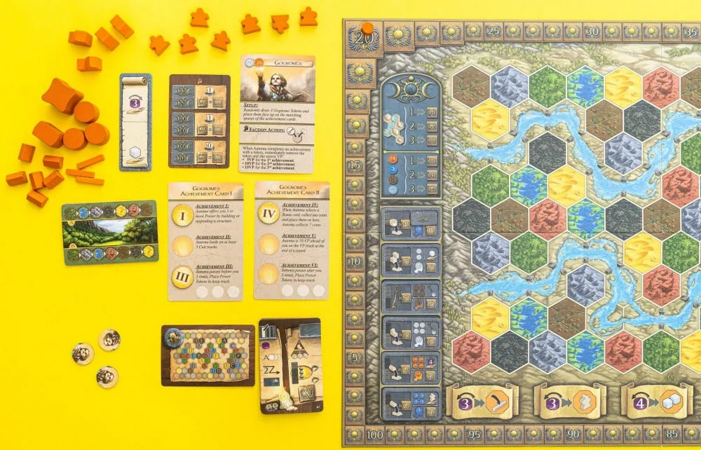 Capstone Games Terra Mystica Automa Solo Box Erweiterung