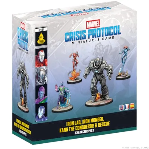 Asmodee Marvel: Crisis Protocol Iron Lad Kang Rescue Miniaturen-Set