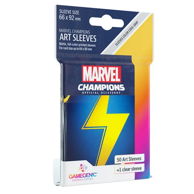 Gamegenic Marvel Champions Ms. Marvel Kartenhüllen 50+1 matt